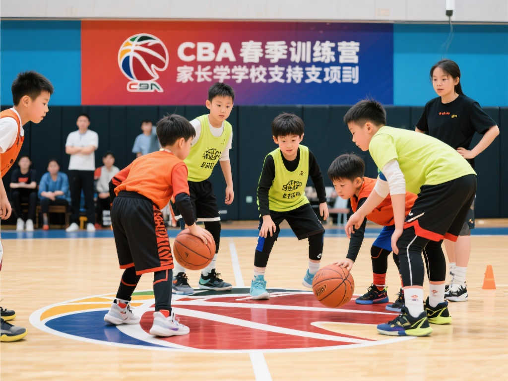 CBA球队春季训练营关注青少年参与度